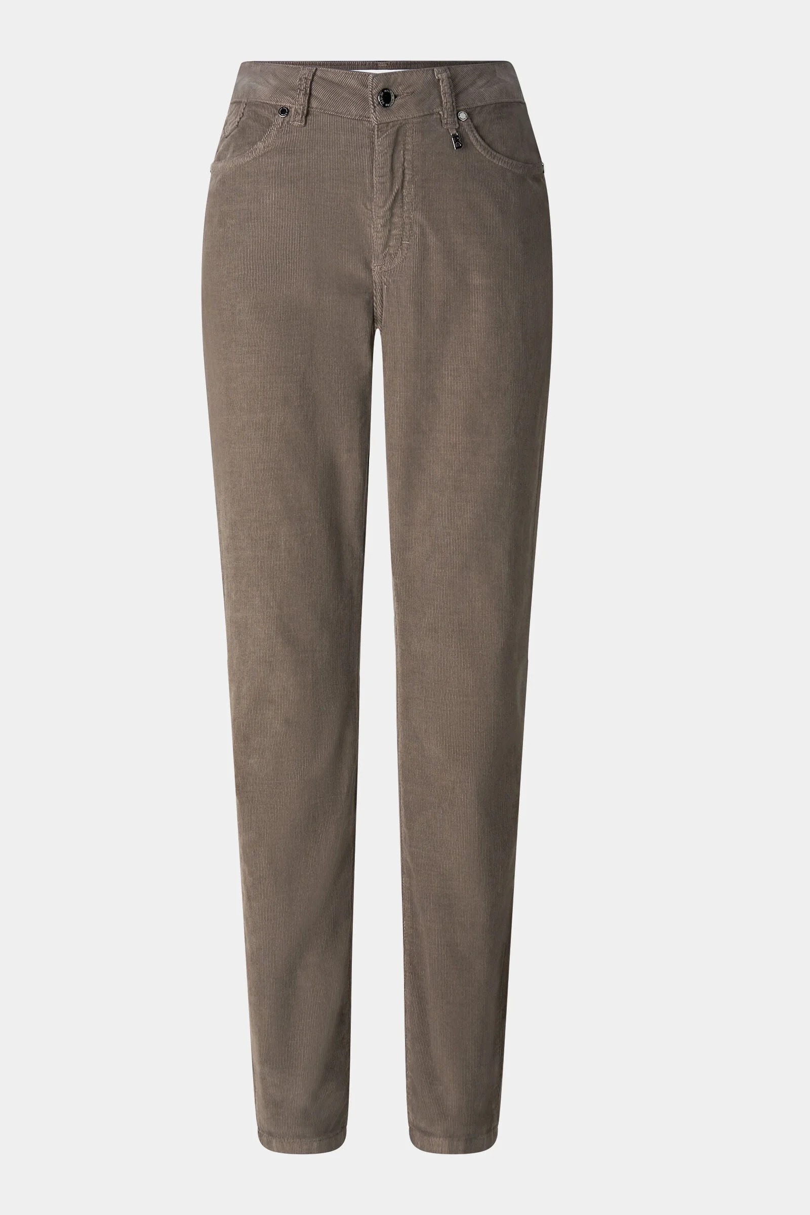 Julie Corduroy Pants in Gray-brown - 1
