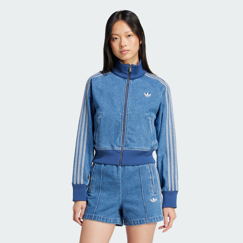 adidas Adicolor Denim Track Top outlook