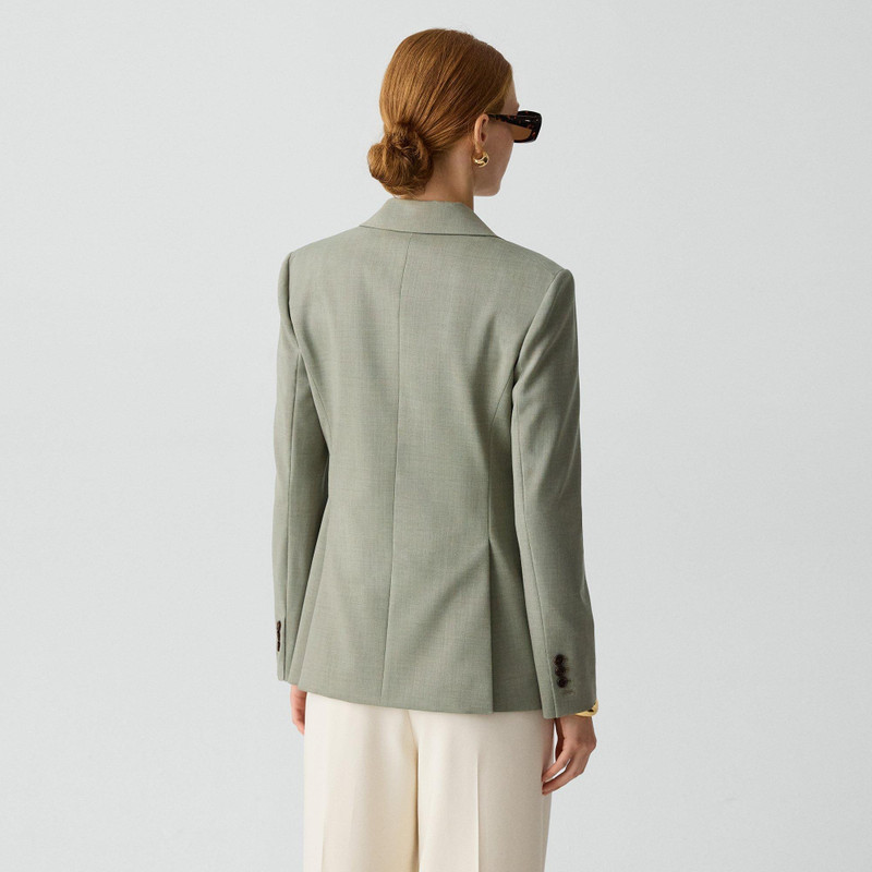Lynnia Blazer in Wool Gabardine 4