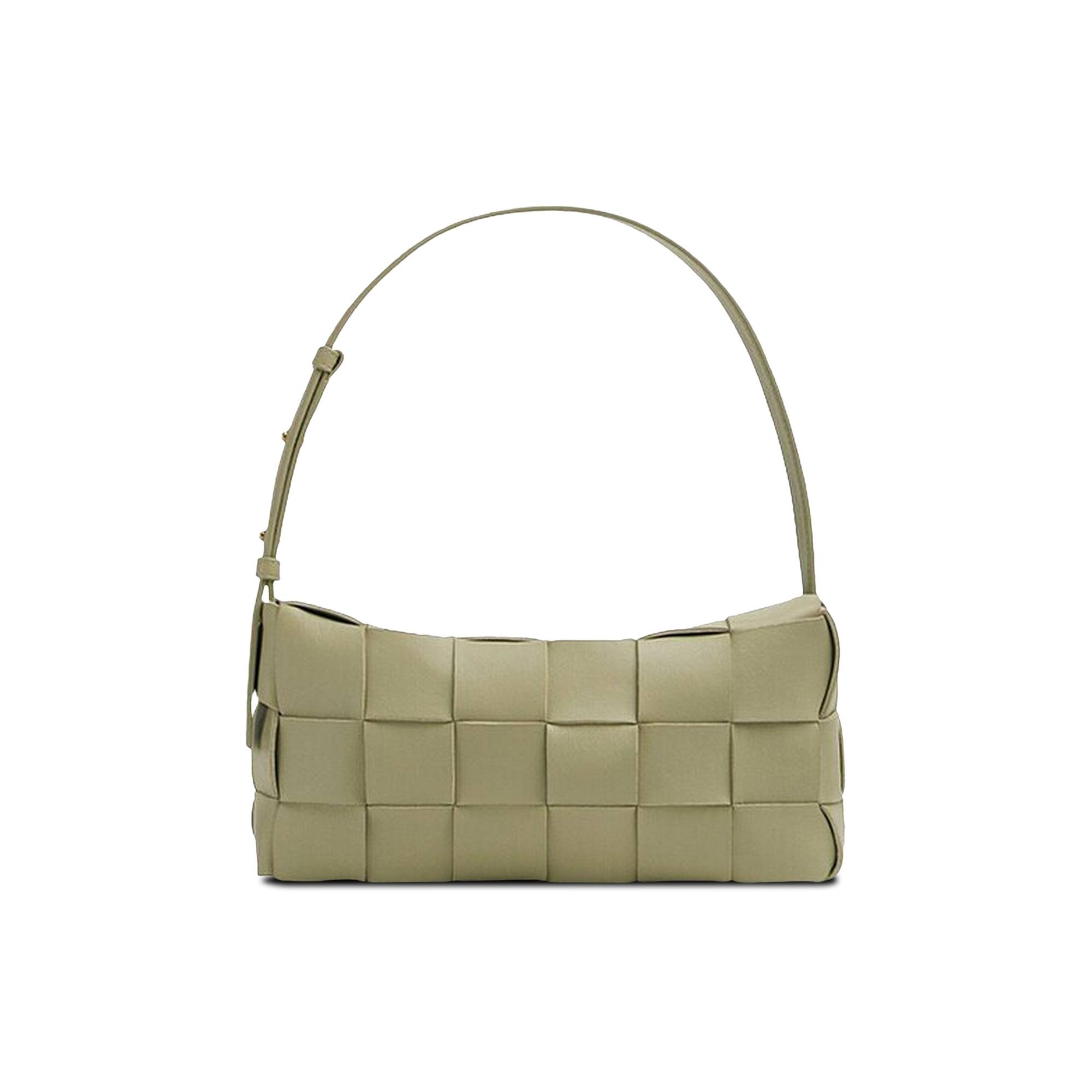 Bottega Veneta Brick Cassette Bag 'Travertine/Gold' - 1