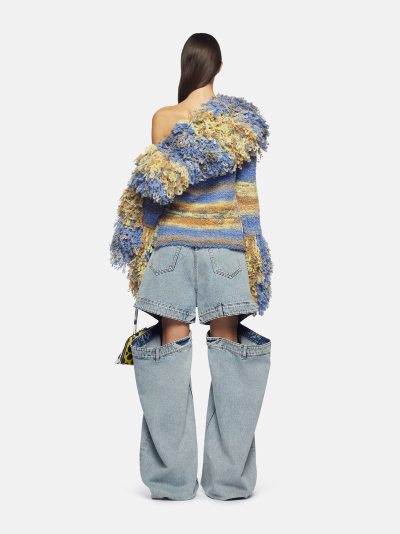 ''ASHTON'' VINTAGE BLUE LONG PANTS 3