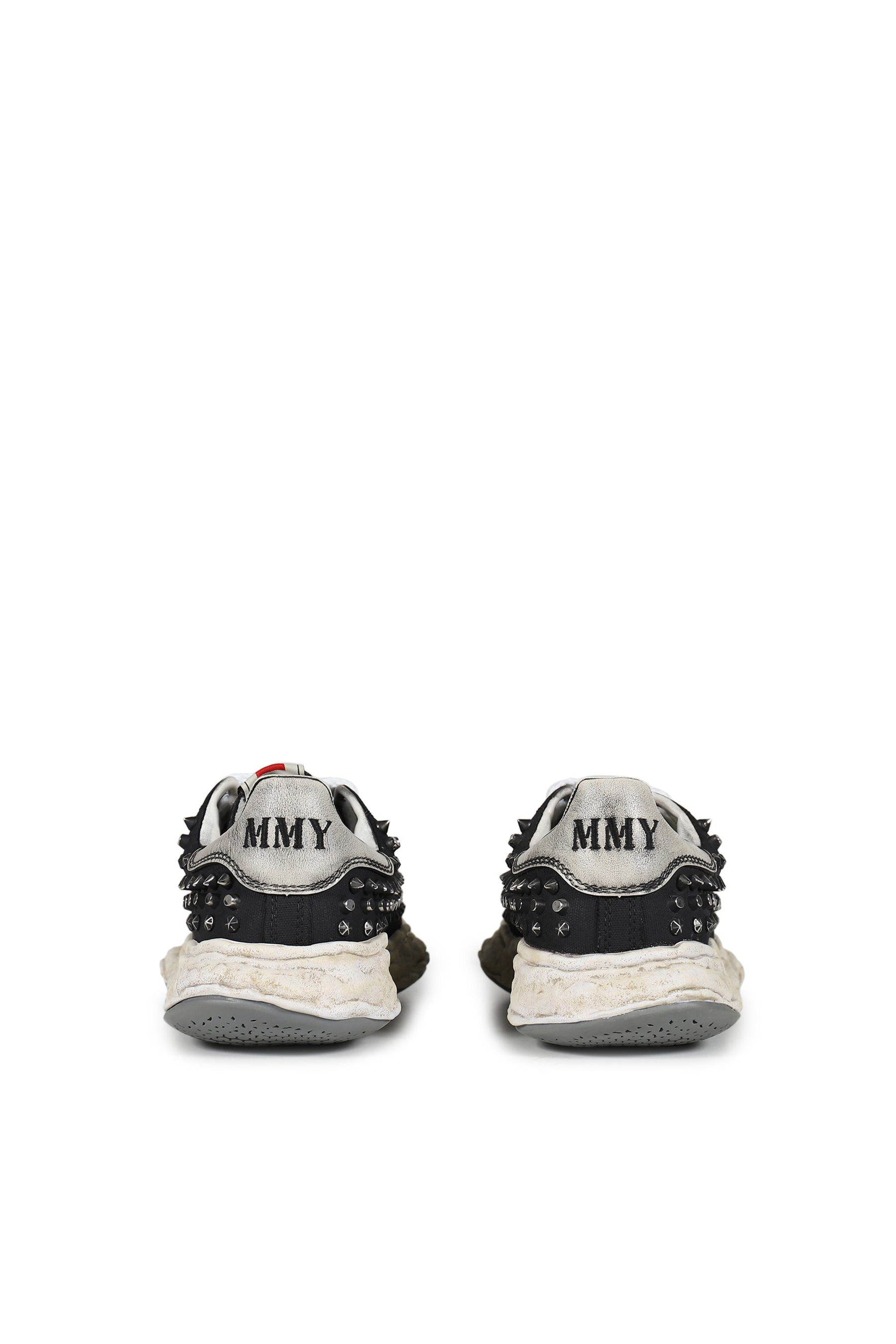 CHARLES STUDDED LOW / BLK - 4