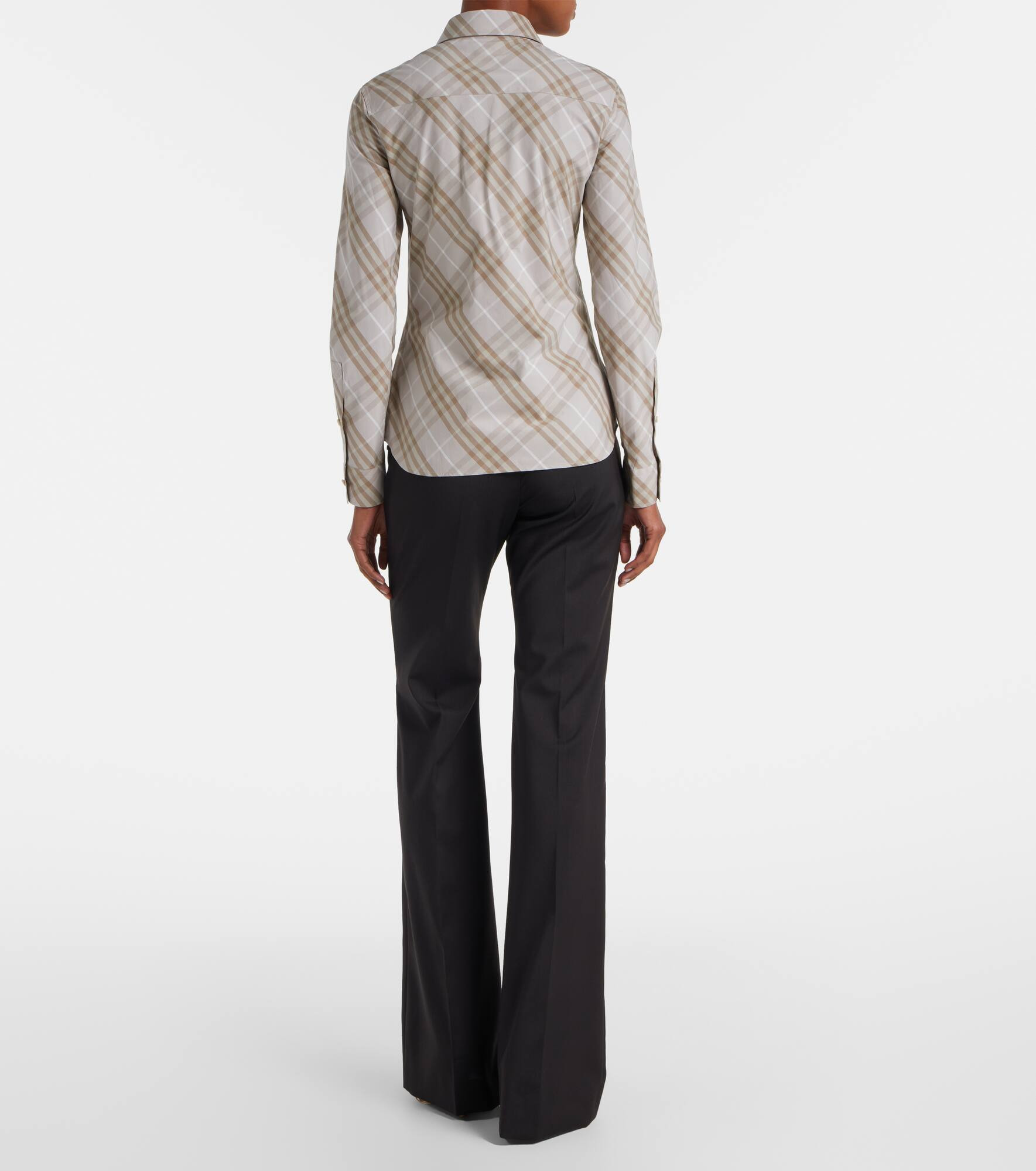 Burberry Check cotton poplin shirt - 3