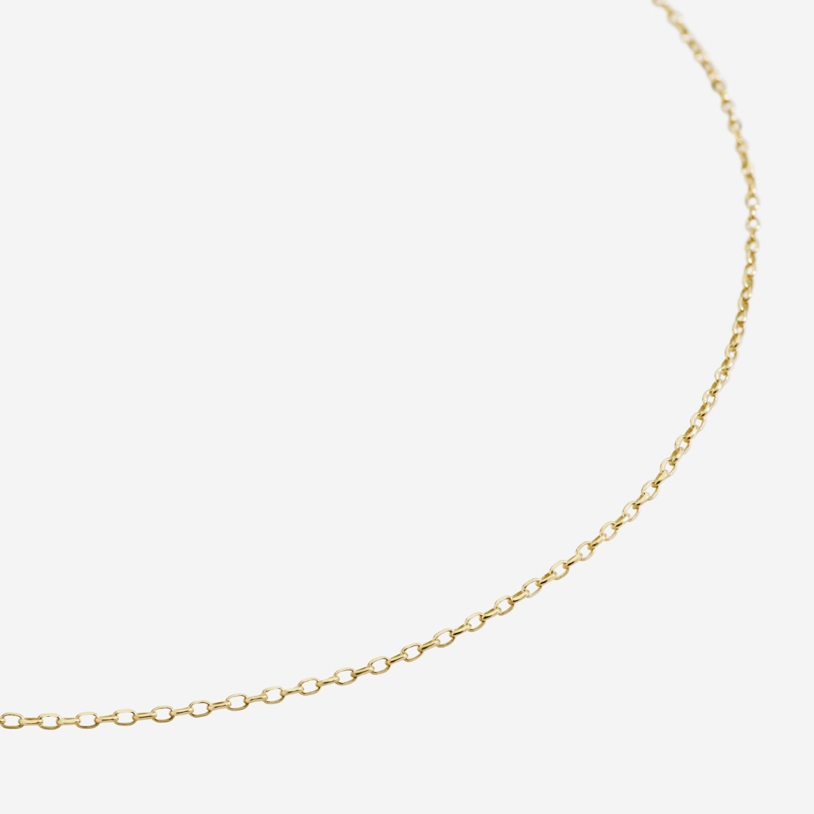 Yellow Gold Essentials Necklace 2
