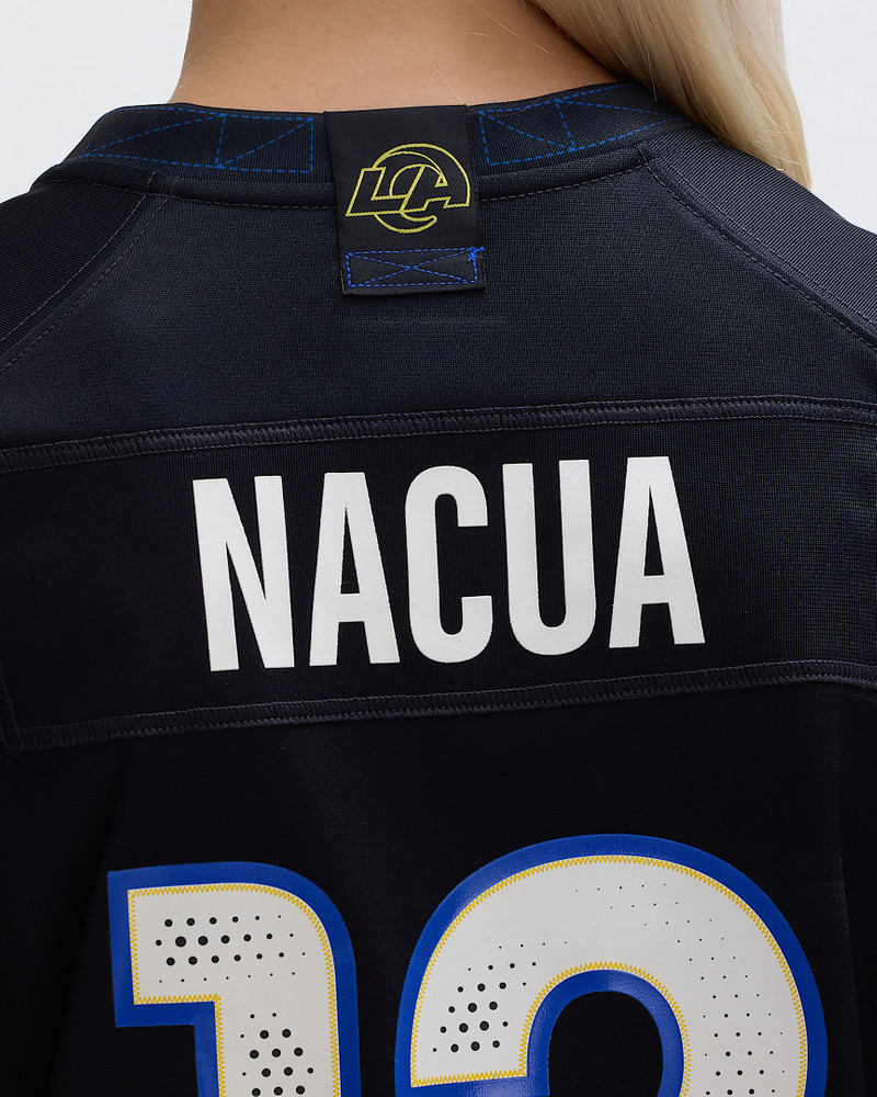 Puka Nacua Los Angeles Rams Rivalries Collection Women’s Nike NFL Game Jersey 5