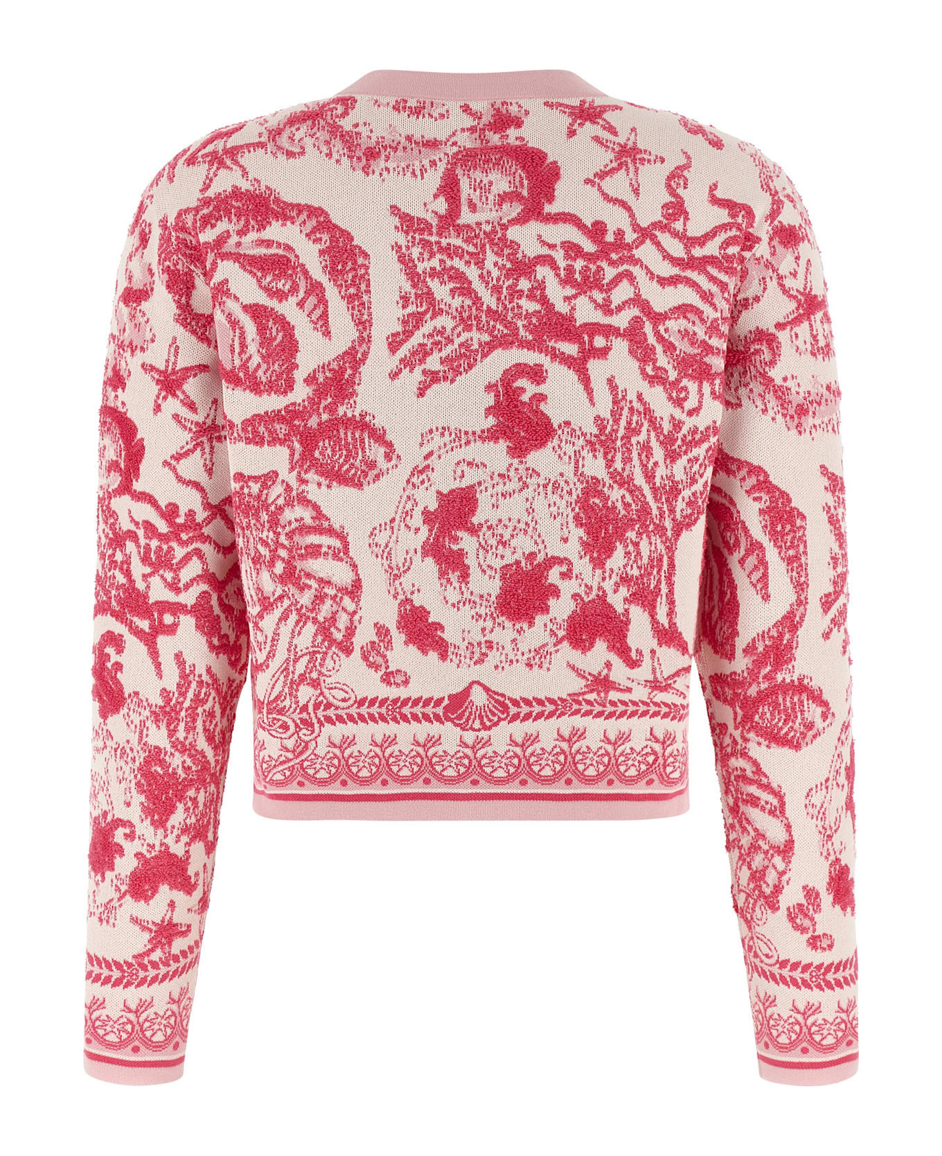 'underwater Barocco' Cardigan - 2
