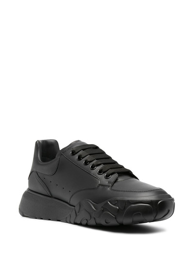 Alexander McQueen oversized court sneakers outlook