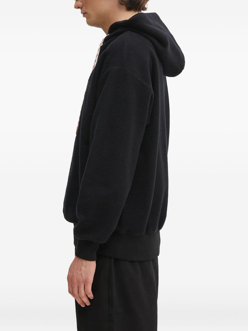 No Problemo logo-embroidered hoodie outlook