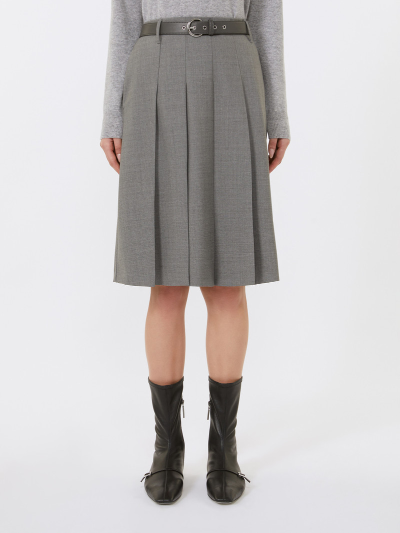 GIMMY Pleated wool skirt 3