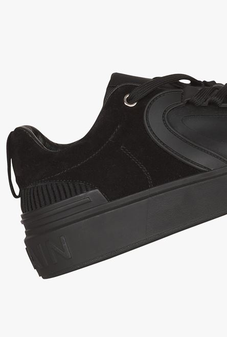 Black leather and suede B-Skate sneakers - 7