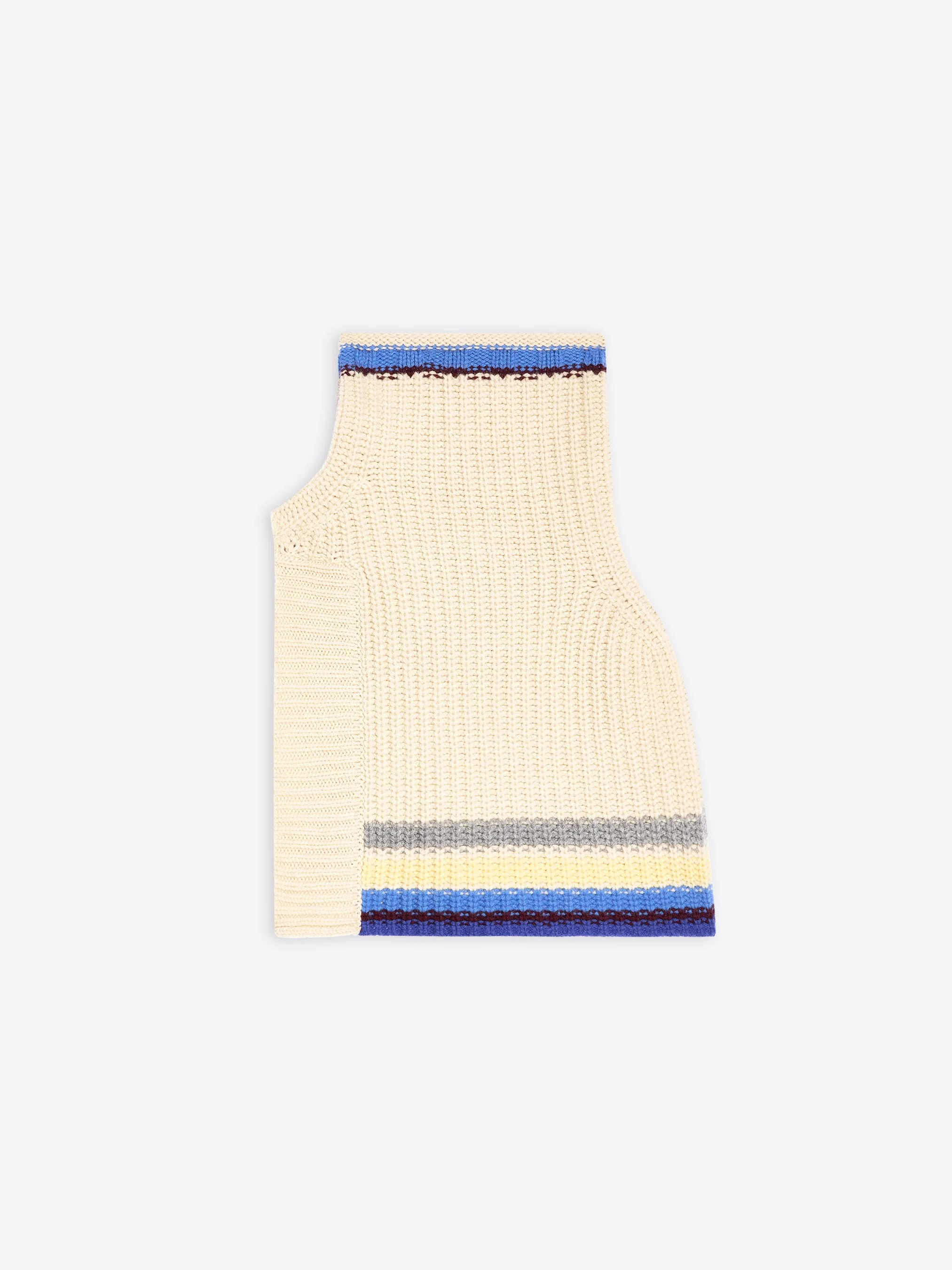 WOOL SHAWL COLLAR - 1