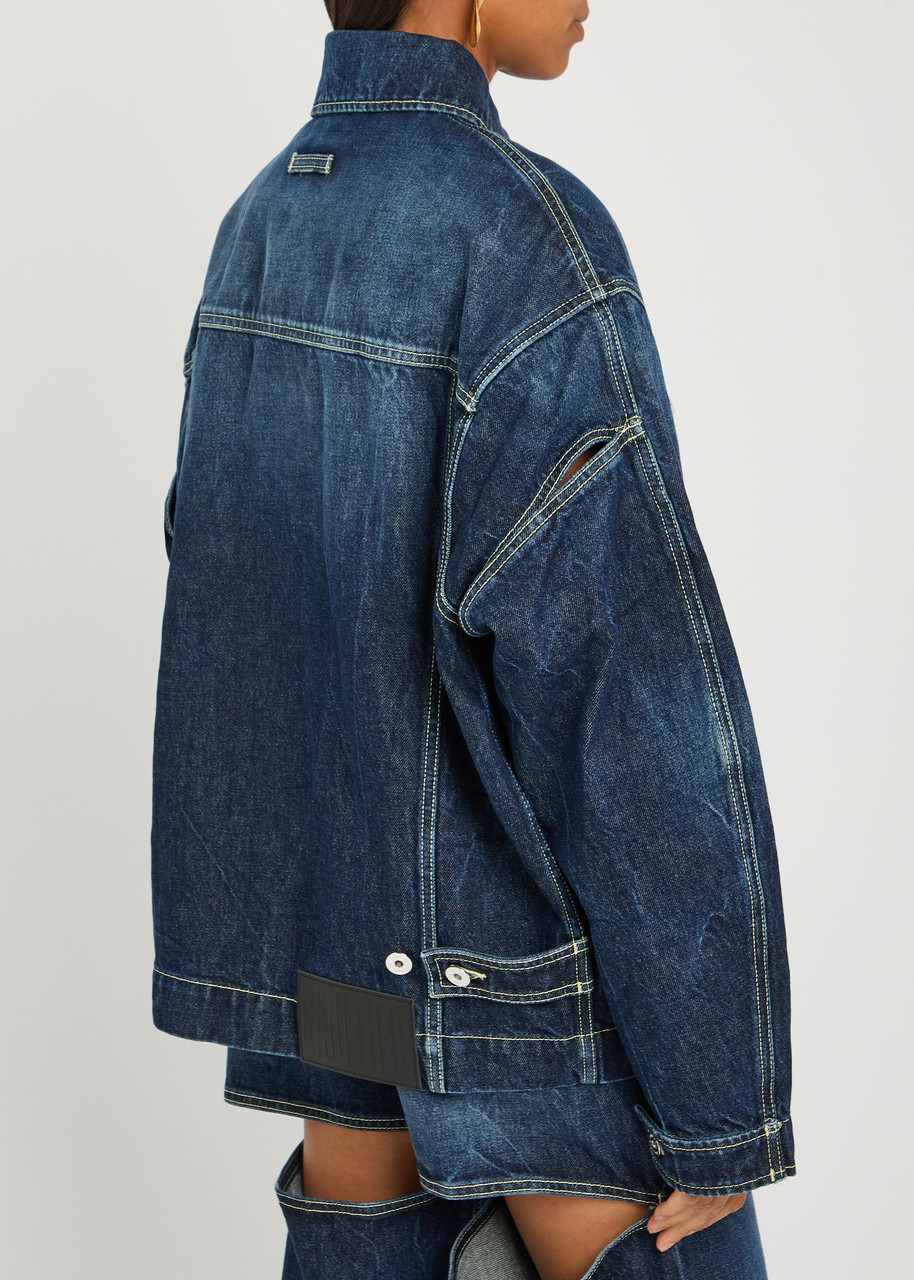 Jean Paul Gaultier Cut-out Denim Jacket - 2
