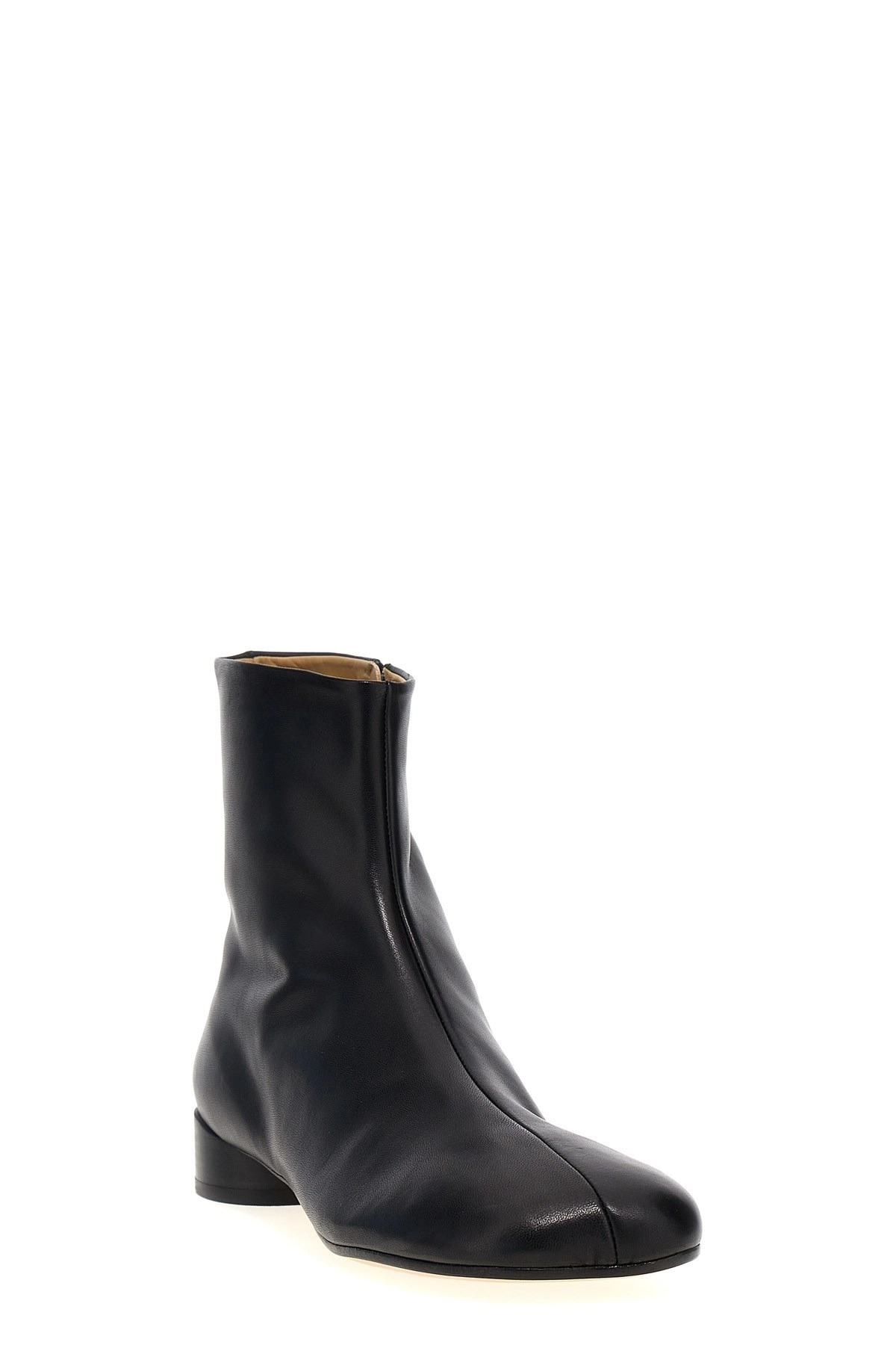 Ankle boots with shaped toe - 2