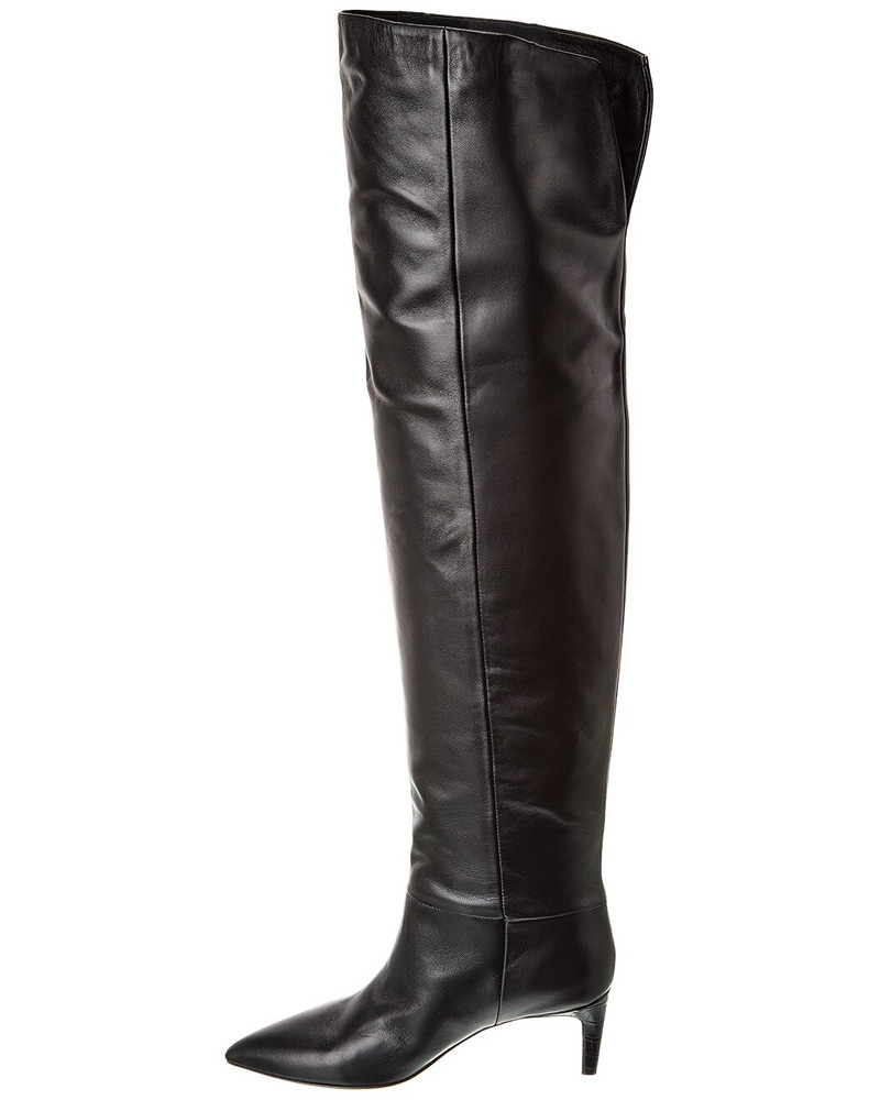 PARIS TEXAS Paris Texas Stiletto Leather Over-The-Knee Boot outlook