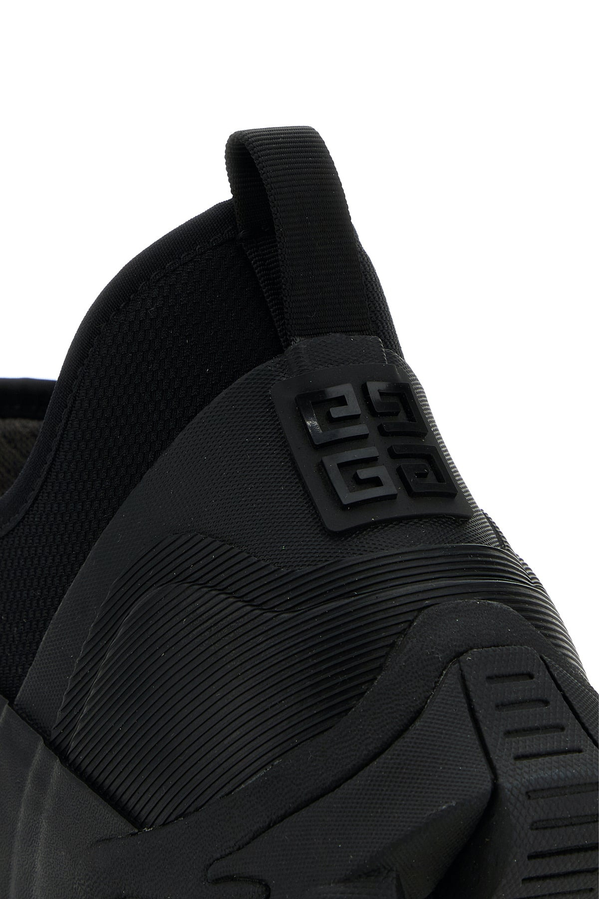 Black rubber slip ons - 4