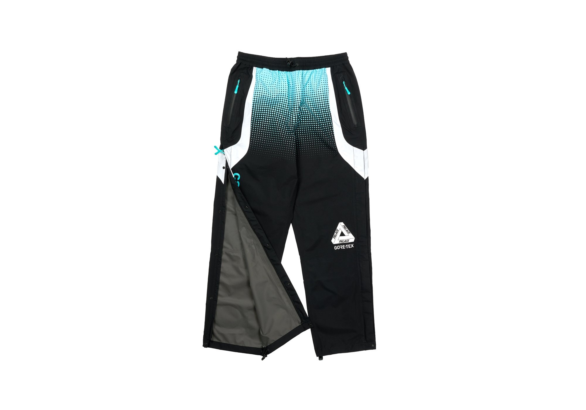 PALACE CANNONDALE MAD BOY GORE-TEX PACLITE PANT BLACK / MINT - 2