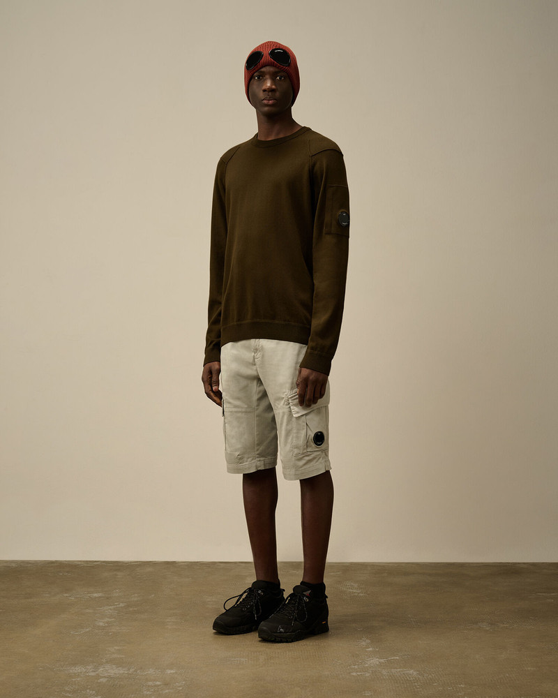 C.P. Company Sea Island Crewneck Lens Knit outlook