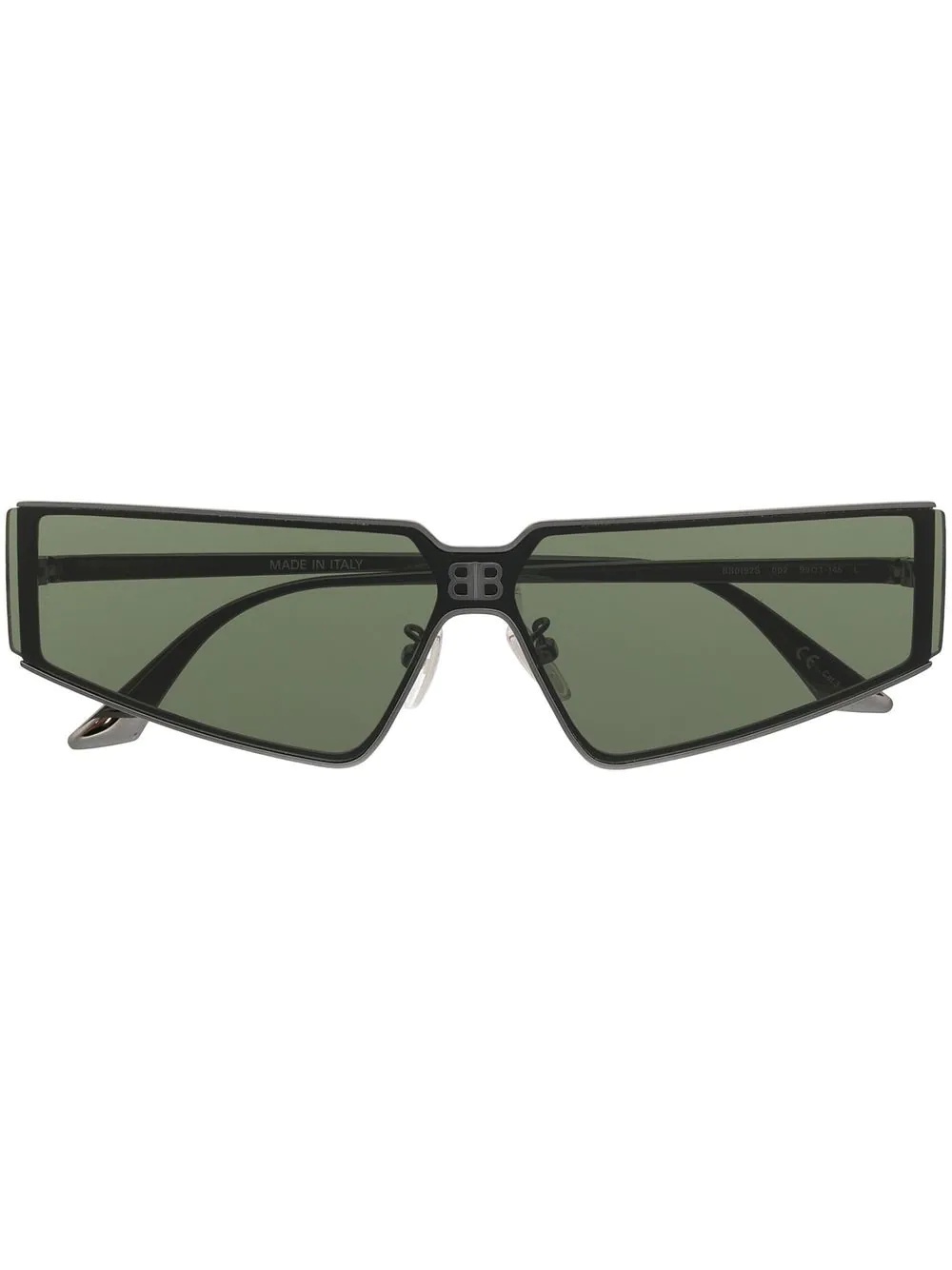 square tinted sunglasses - 1