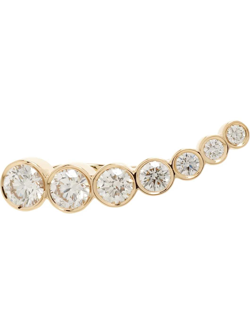Petit Croissant de Lune Single Earring - 1
