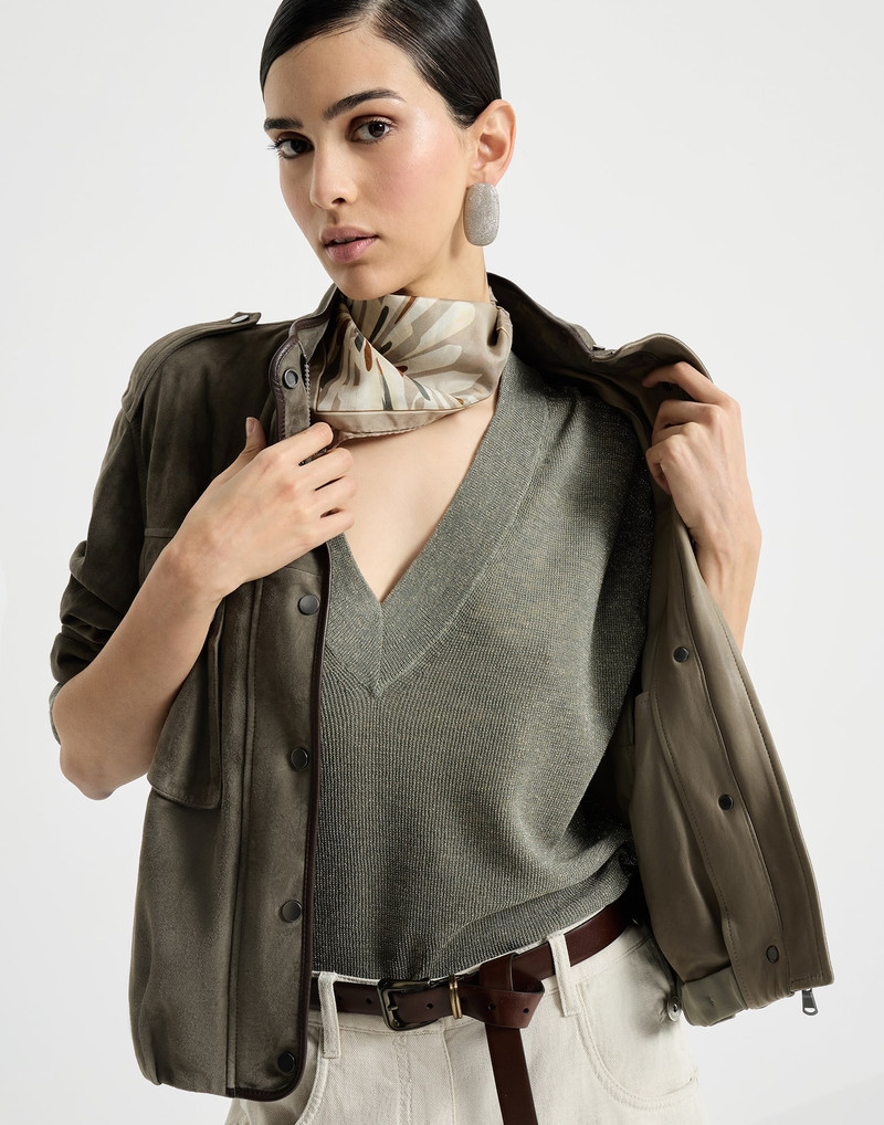 Sparkling linen sweater 5