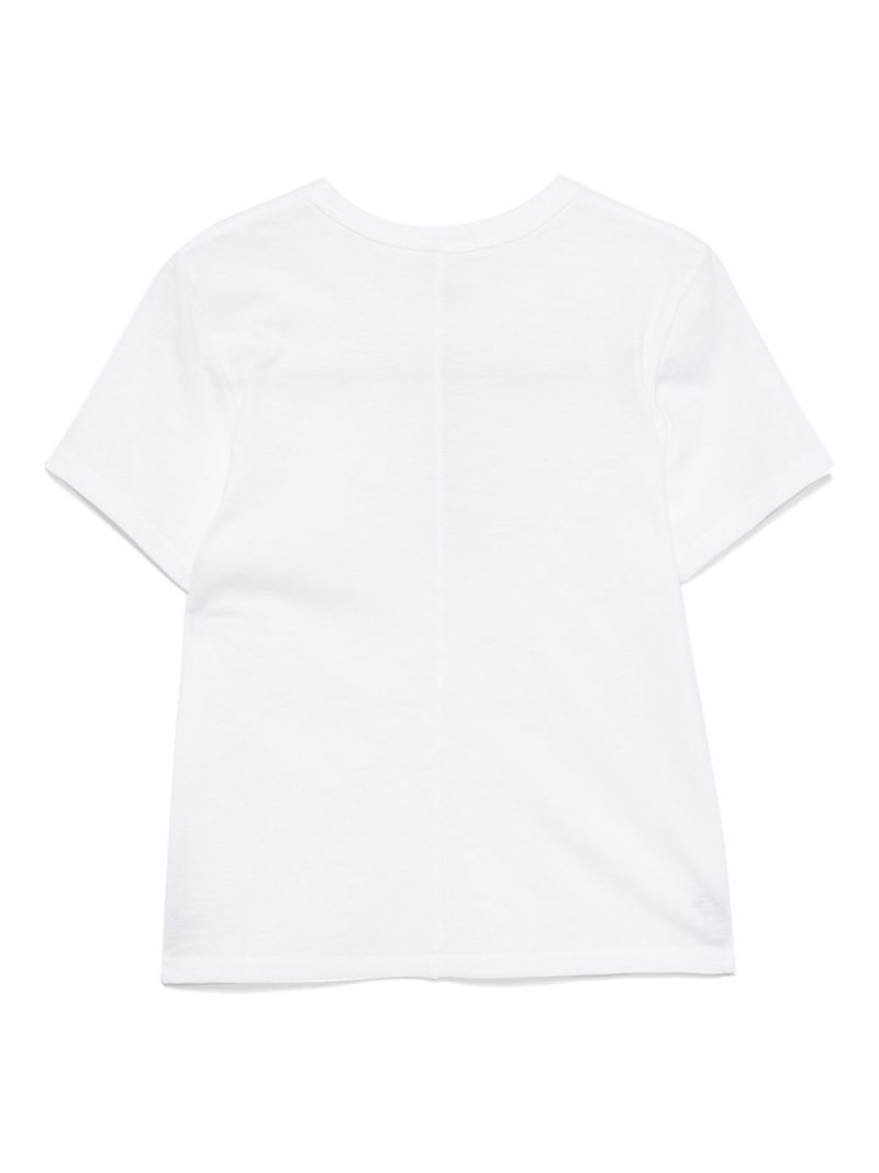rag & bone logo-stud T-shirt outlook