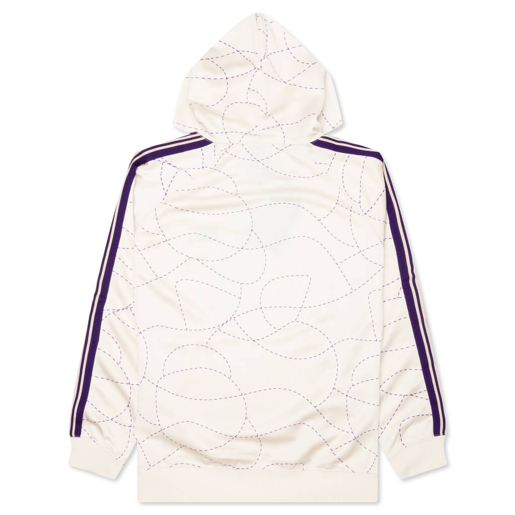 NEEDLES X DC SHOES TRACK HOODY - IVORY - 2