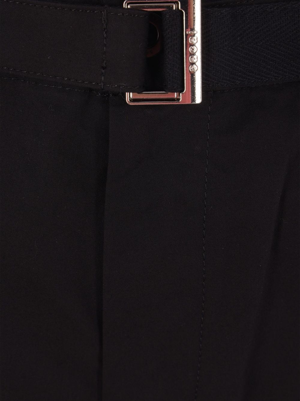 belted cargo trousers - 4