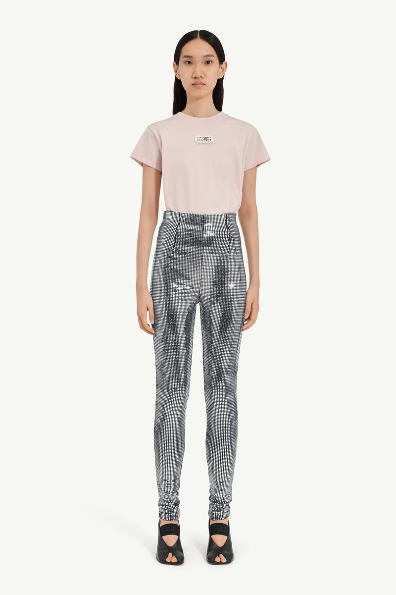 Metallic leggings 1
