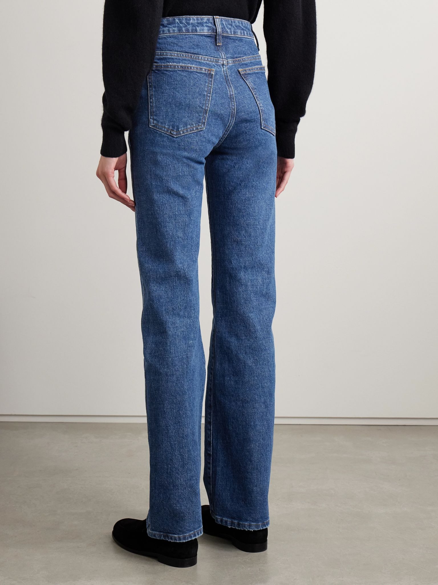 Danielle high-rise slim-leg jeans Mid denim - 4