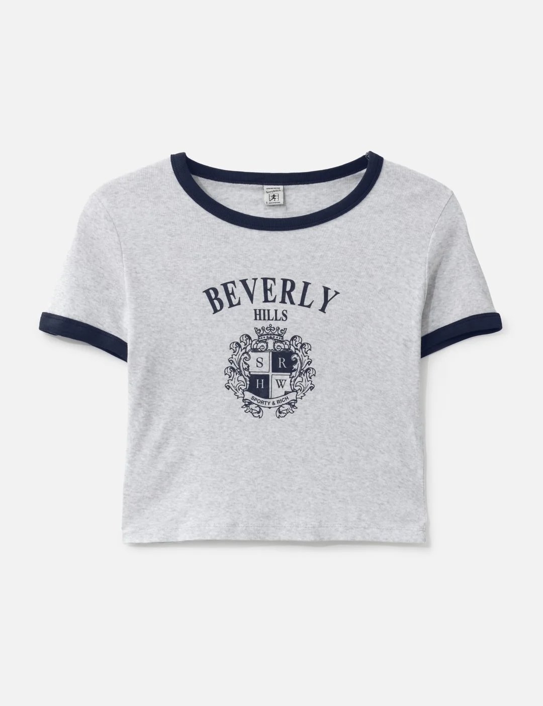 BH CREST SOFT RINGER TEE - 1
