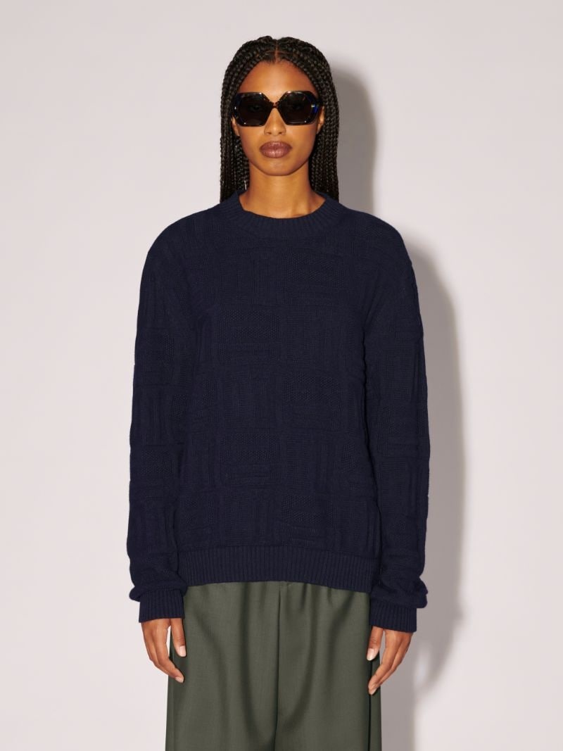 Monogram Knit Sweater - 5