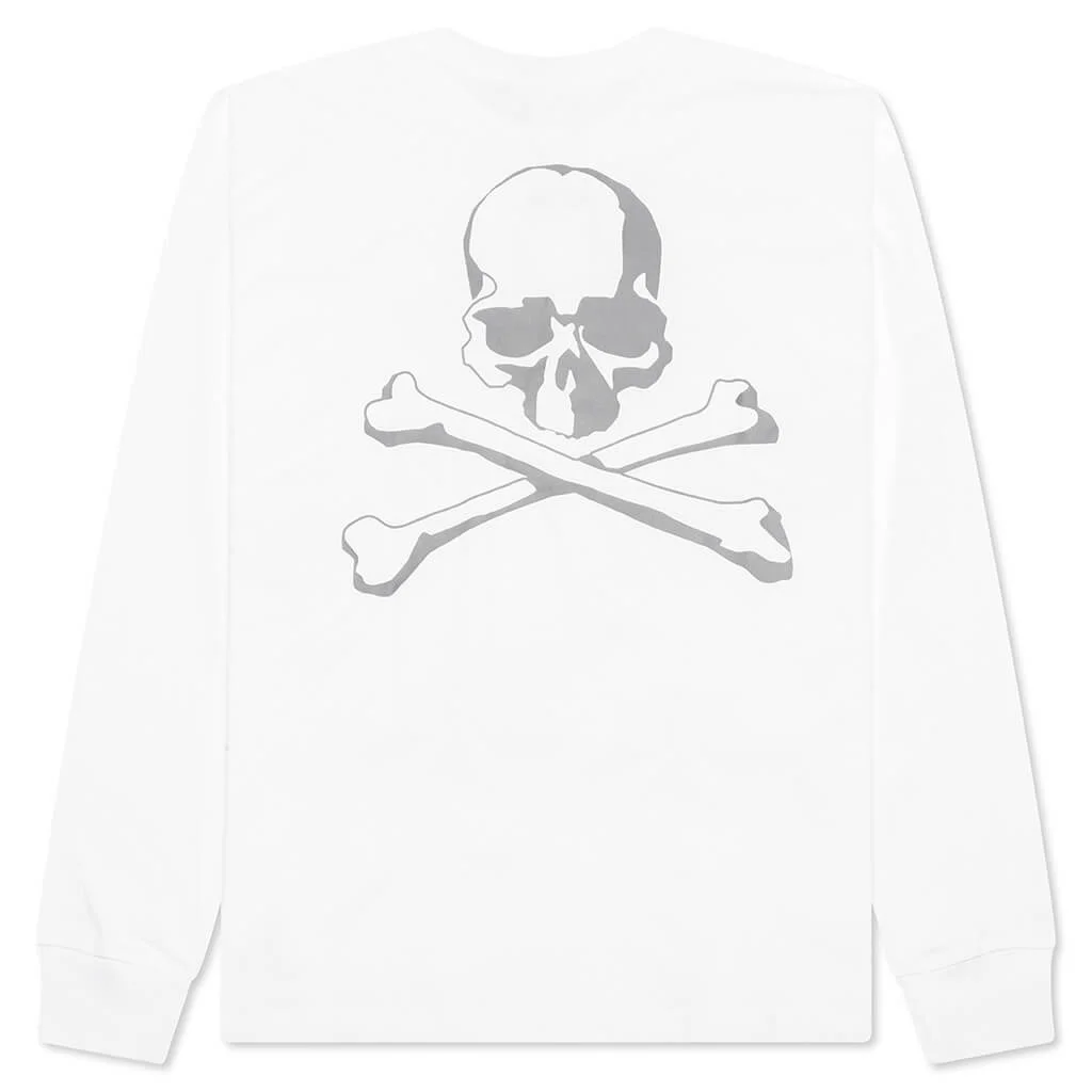 mastermind JAPAN DICKIES X MASTERMIND JAPAN L/S TEE - WHITE