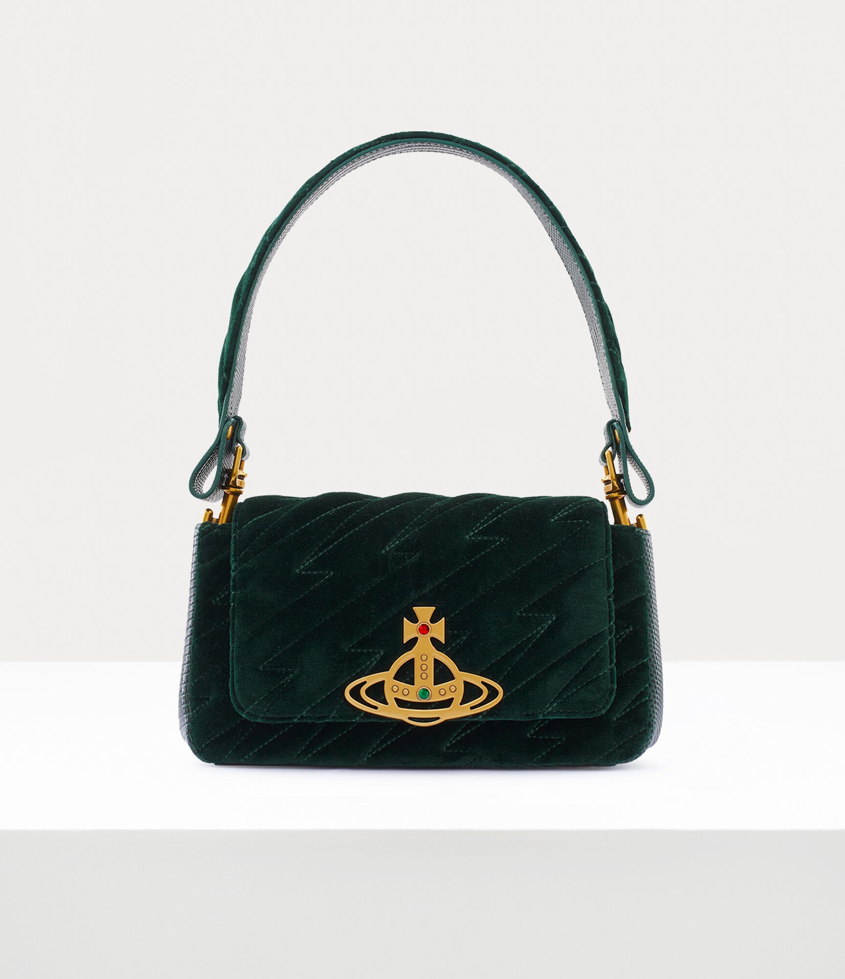 HAZEL QUILTED MEDIUM BAG - 1