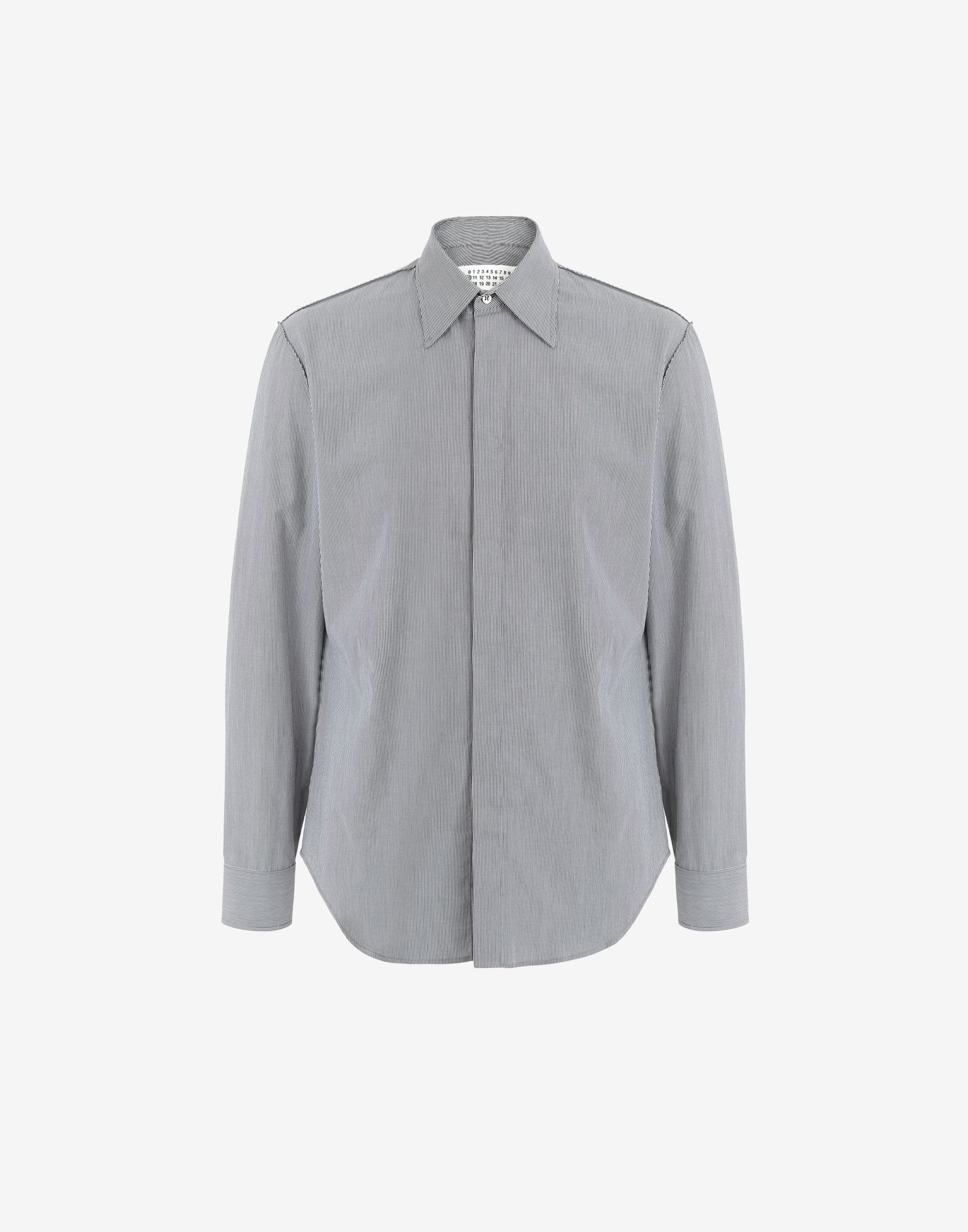 Outline poplin shirt - 1