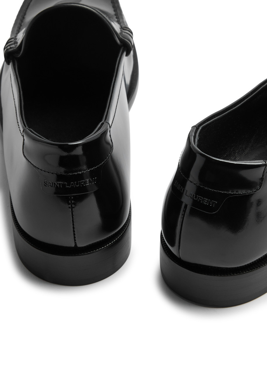 Saint Laurent Le Loafer 15 Gloss-leather Loafers - 4