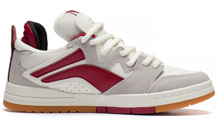 (WMNS) Li-Ning Wave Pro 'Grey Red' AECS060-1 - 2