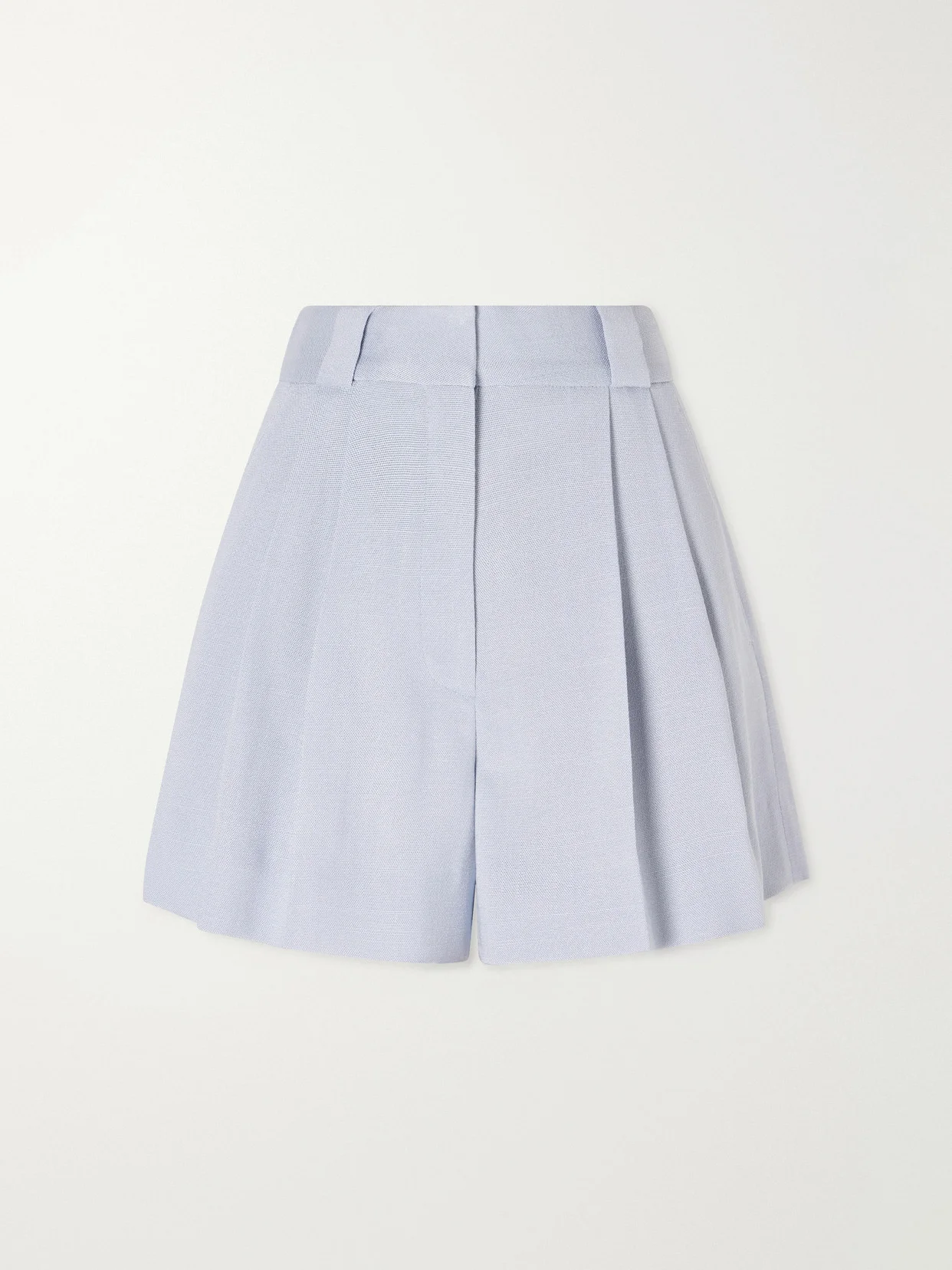 Vezon Pleated Woven Shorts - 1