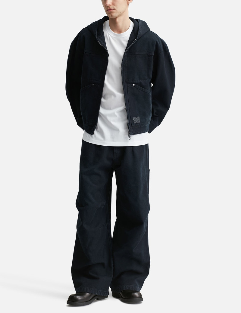 Wooyoungmi 3D WIDE DYED DENIM PANTS outlook