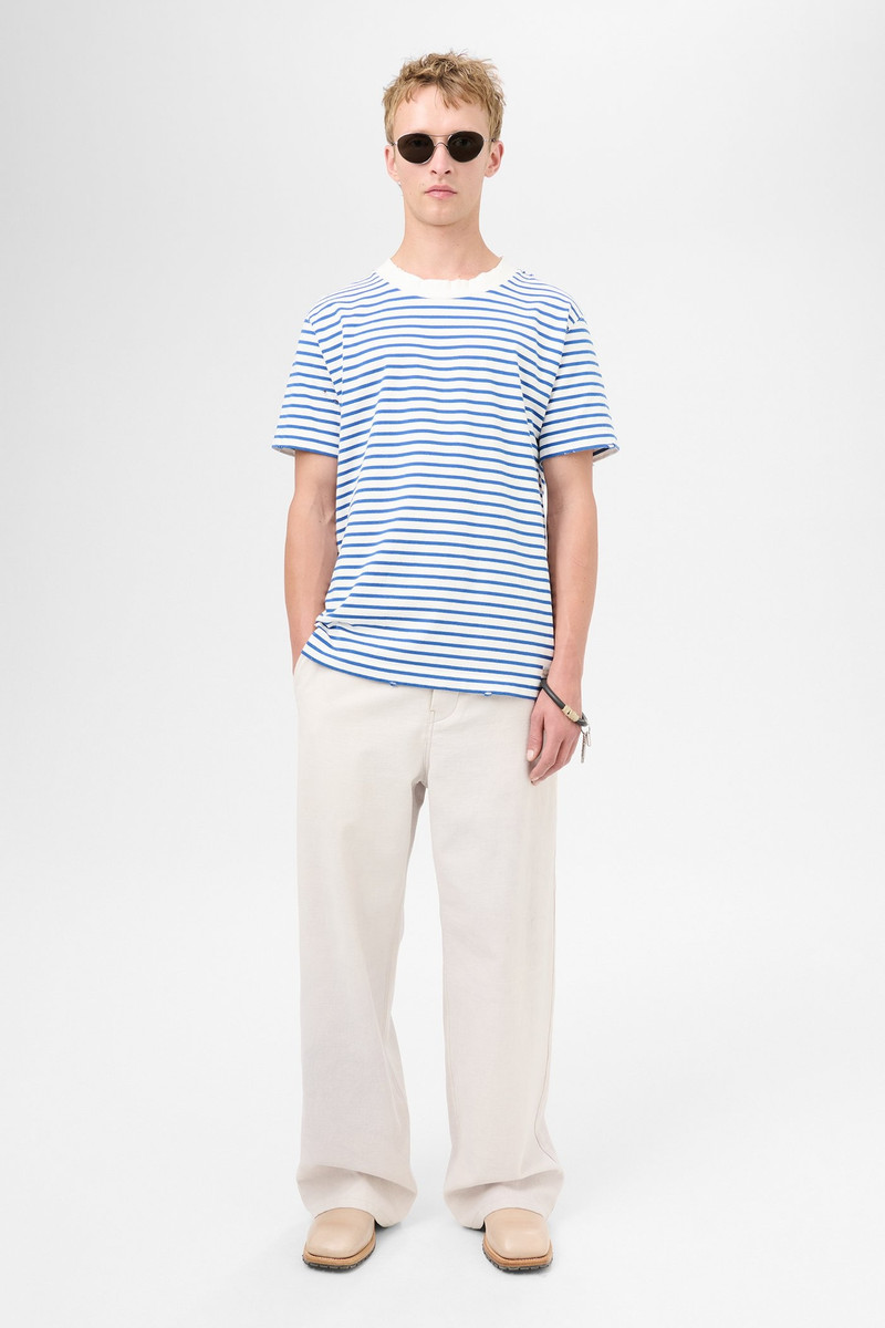 Our Legacy Bliss T-shirt Genova Stripe Rough Cotton outlook