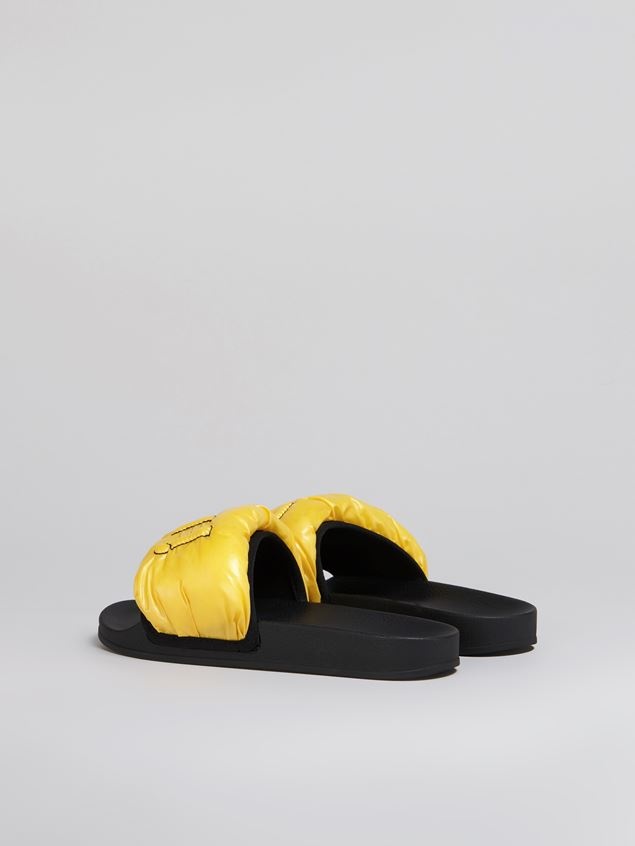 YELLOW PADDED NYLON SLIDE - 3