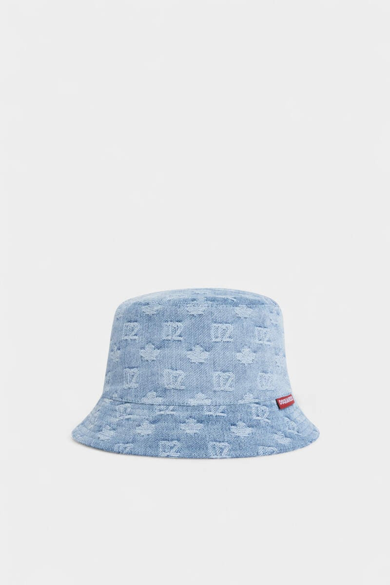 DSQUARED2 D2 MONOGRAM BUCKET HAT outlook
