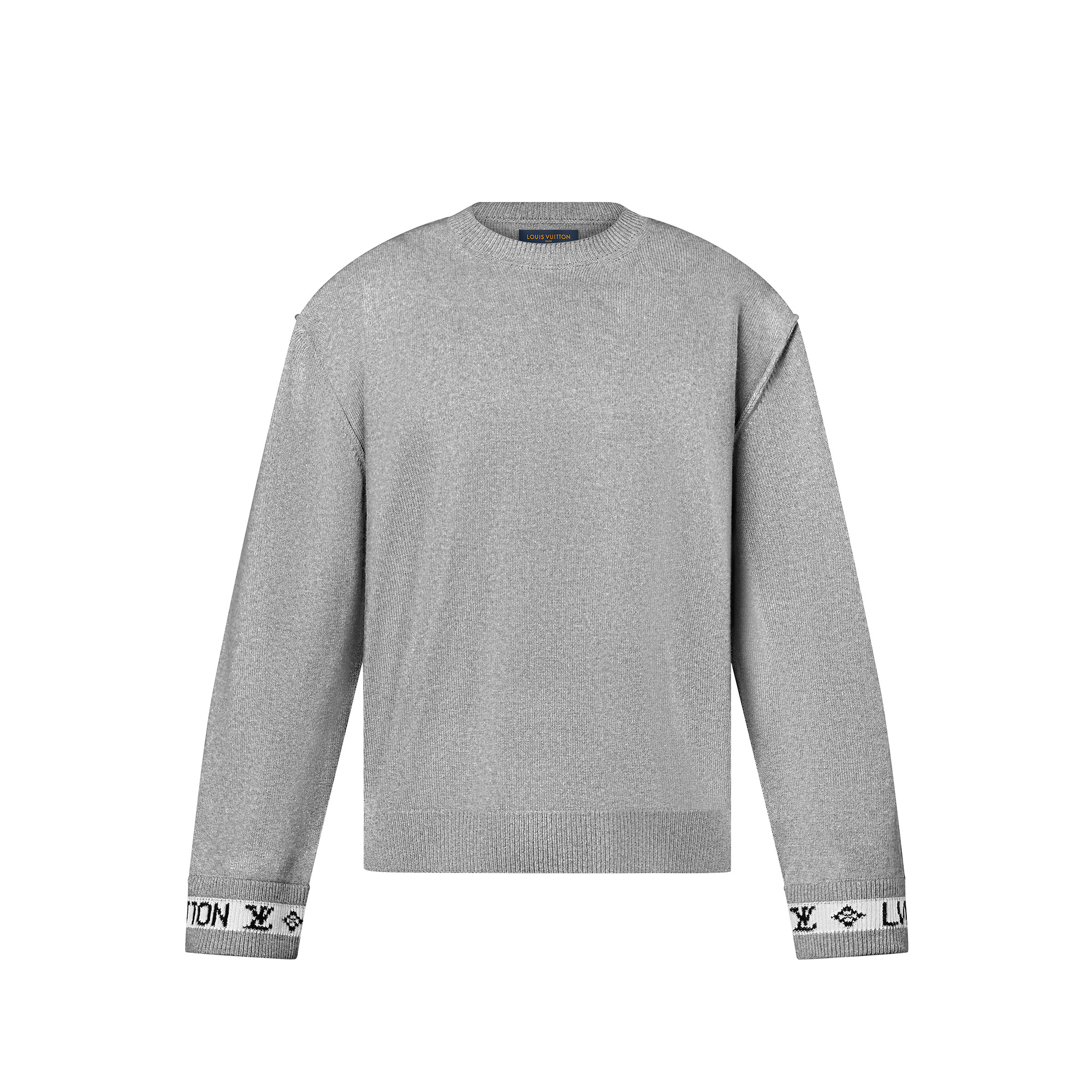 LV Cuffs Cashmere Crewneck - 1