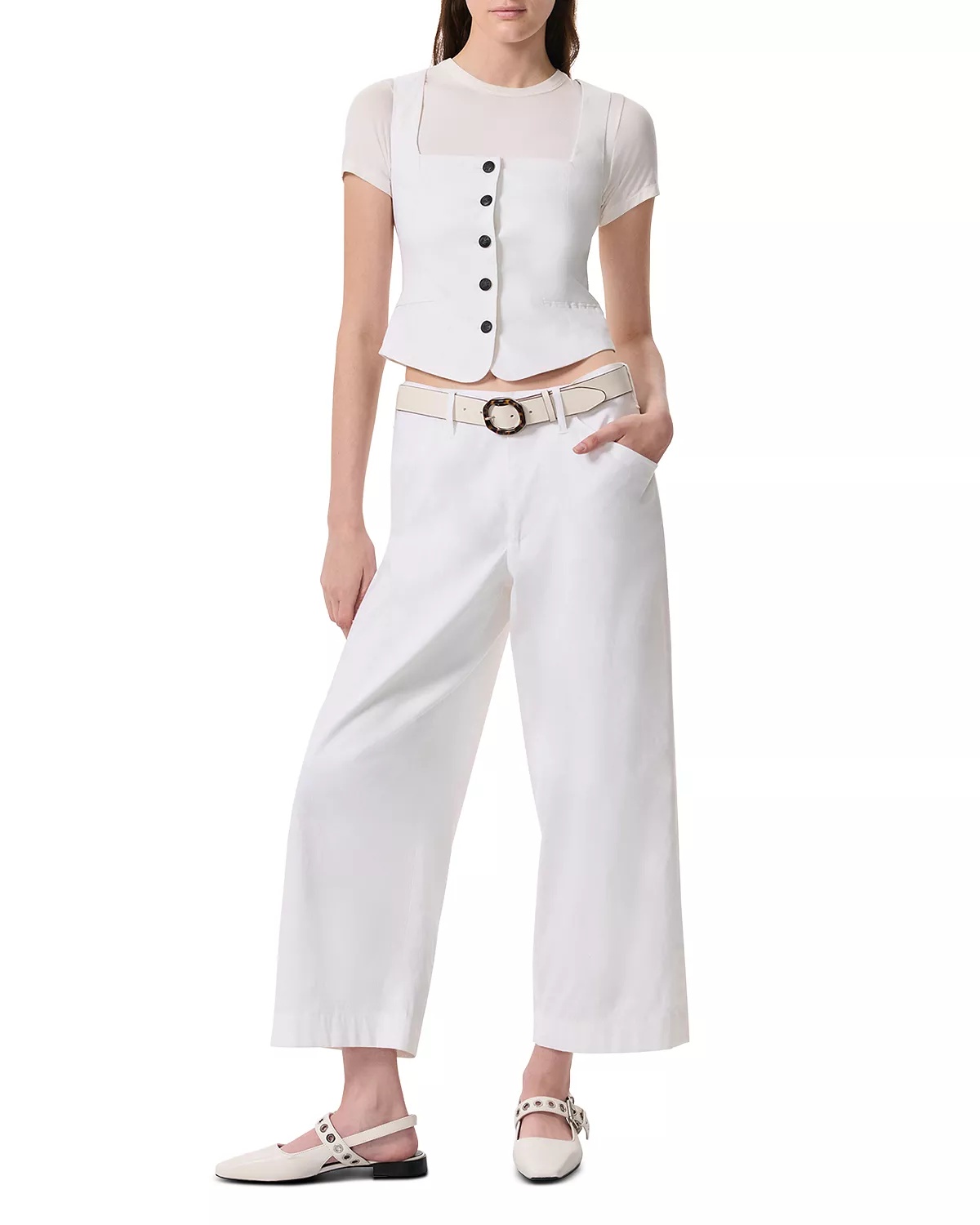 Mariana Button Front Vest - 3