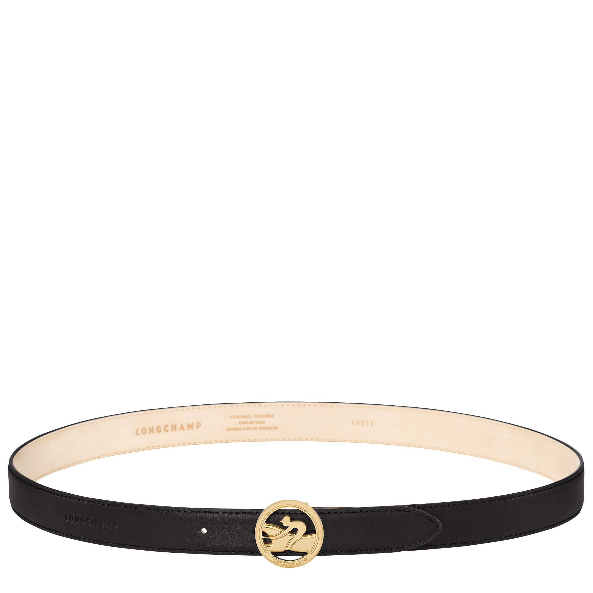 Box-Trot Ladies' belt Black - Leather - 1