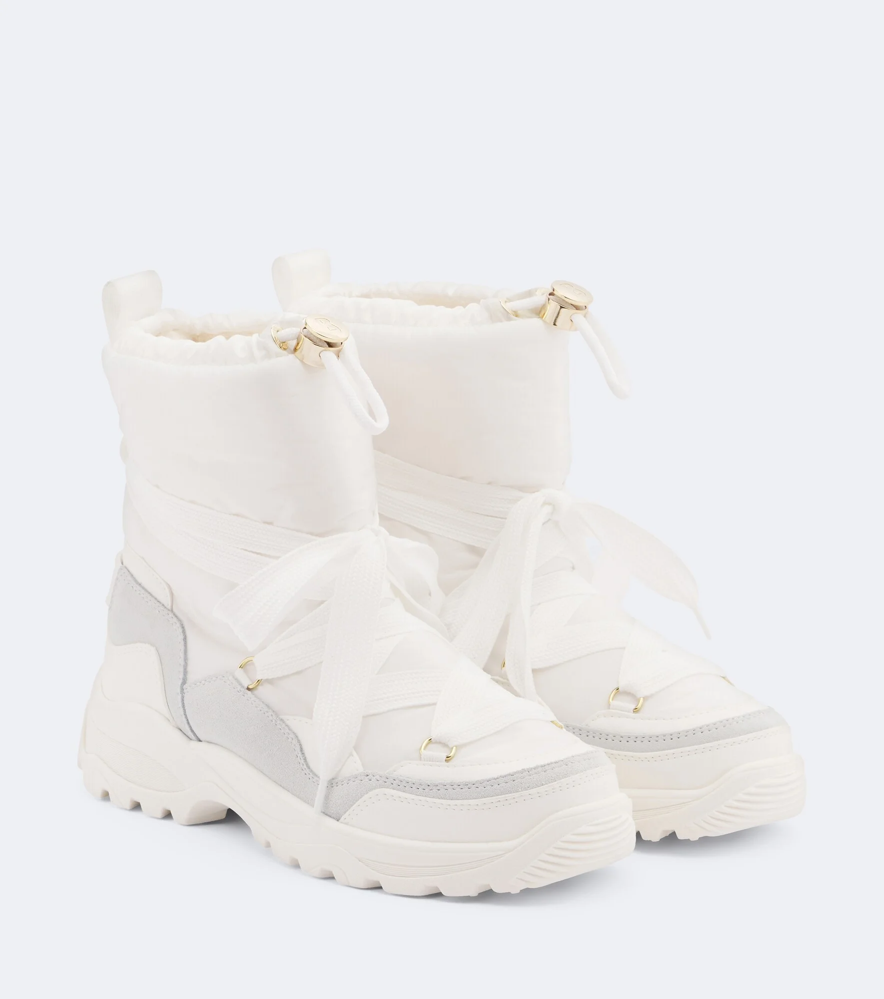 Alta Badia suede-trimmed snow boots - 1