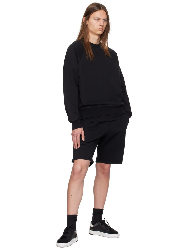 AMI Paris Black Ami de Coeur Sweatshirt outlook