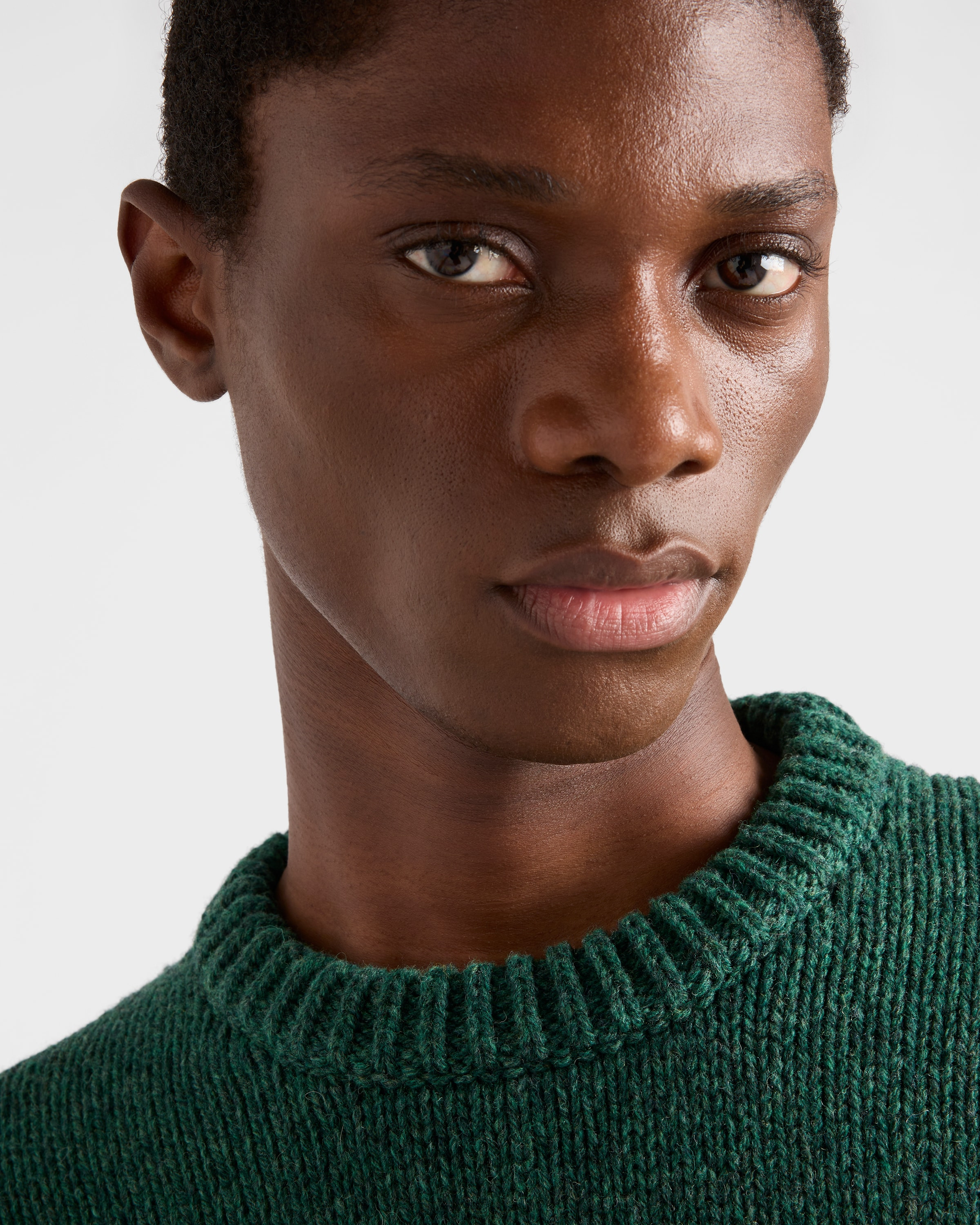 Oversized Shetland wool sweater - 4