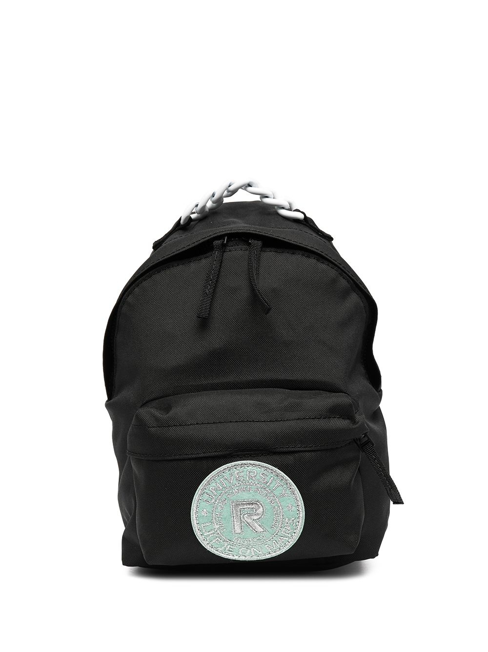 logo patch detail backpack - 1