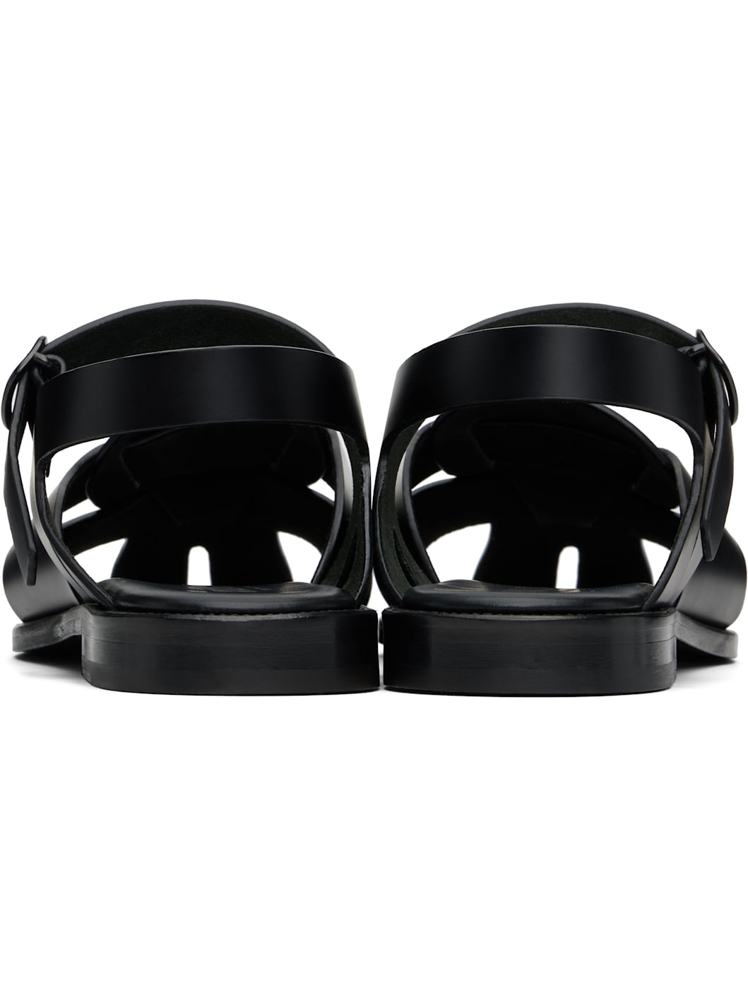 Black Pedra Sandals - 2