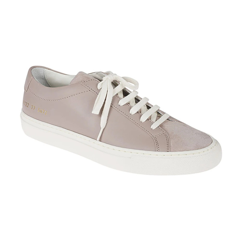 Common Projects GREY SUEDE ORIGINAL ACHILLES SNEAKERS outlook